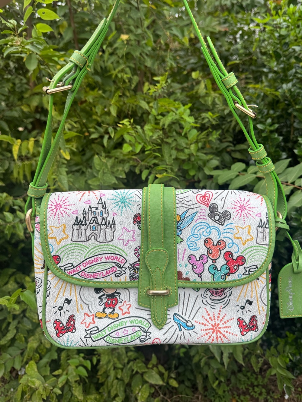 Disney Dooney & Bourke Sketch 10th Anniversary Equestrian Bag
